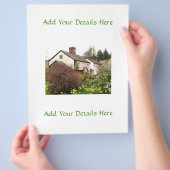 ウェールズ村 チラシ (手)