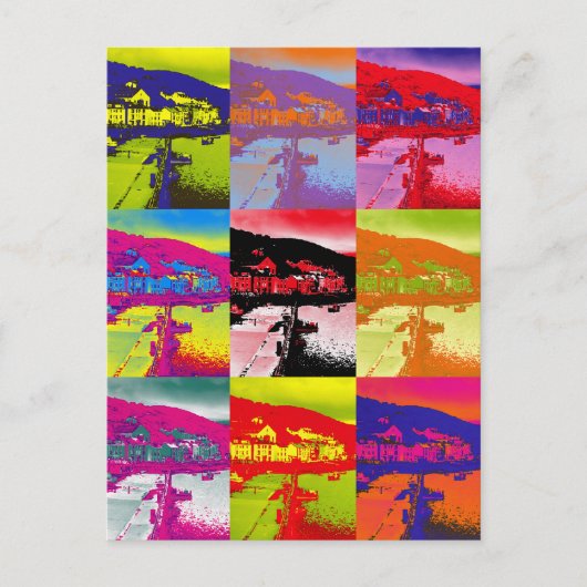 ウェールズ村 ポストカード (正面)