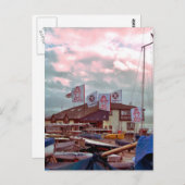 ウェールズ村 ポストカード (正面/裏面)