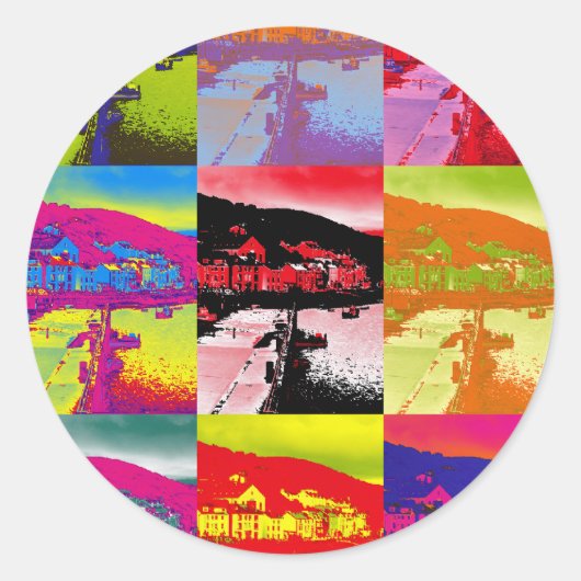 ウェールズ村 ラウンドシール (正面)