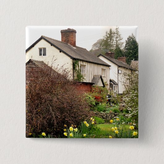 ウェールズ村 缶バッジ (正面)