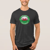 ウェールズ永遠 トライブレンドTシャツ (正面)