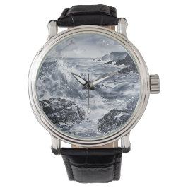 ウェールズ沿岸のテンペスト 腕時計
