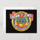 ウェールズ湖クラウンジュエルオレンジ ポストカード (正面/裏面)