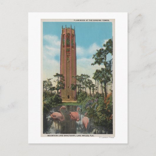 ウェールズ湖（フロリダ州） – 歌の景色 ポストカード (正面)