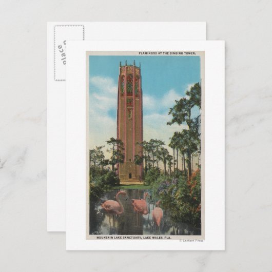 ウェールズ湖(フロリダ州) – 歌の景色 ポストカード (正面/裏面)