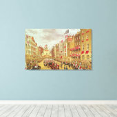 ウェールズ結婚のプリンス・エドワードの行列 キャンバスプリント (インサイチュ (ウッドフロア))