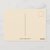 ウェールズ絵地図はがき ポストカード (裏面)