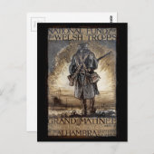 ウェールズ軍資金調達国 ポストカード (正面/裏面)