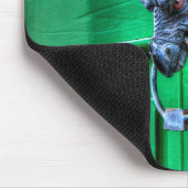 ウェールズ鋳鉄龍ヘッドドアノッカー マウスパッド (コーナー)