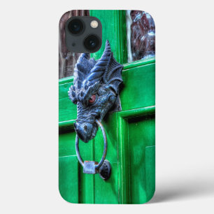 ウェールズ鋳鉄龍ヘッドドアノッカー iPhone 13ケース