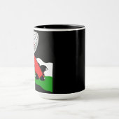 ウェールズ6つの国家のグランドスラム2012のマグ マグカップ (中央)