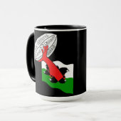 ウェールズ6つの国家のグランドスラム2012のマグ マグカップ (正面左)