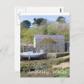 ウェールズ，アングレシー ポストカード (正面/裏面)