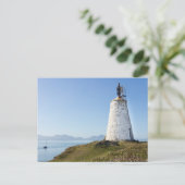 ウェールズ,アングレシー,ランンドウィン島の灯台 ポストカード (スタンド正面)