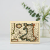 ウェールズ – イギリスの古古古古美術家の地図 招待状 (スタンド正面)