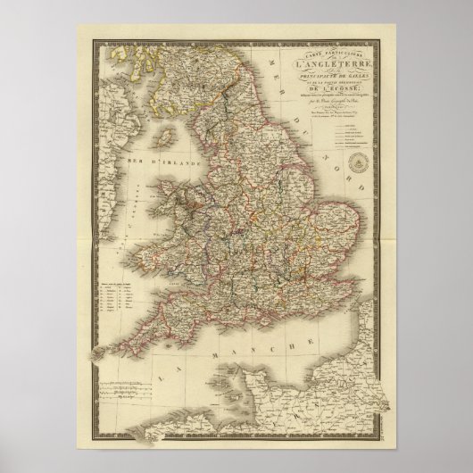 ウェールズ・イングランド ポスター (正面)