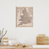 ウェールズ・イングランド ポスター (キッチン)