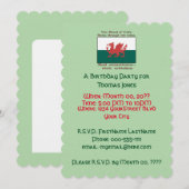 ウェールズ ウイスキー 誕生日パーティー 招待状 (正面/裏面)