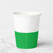 ウェールズ・ウェールズのレッドドラゴンケルト国旗 紙コップ (右)