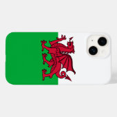 ウェールズ・ウェールズのレッドドラゴンケルト国旗 Case-Mate iPhoneケース (裏面 (横))