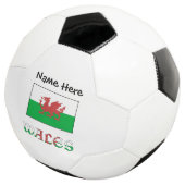 ウェールズ ウェールズ国旗 個人名入れ サッカーボール (3/4)