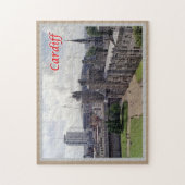 ウェールズ – カーディフ – ジグソーパズル (縦)