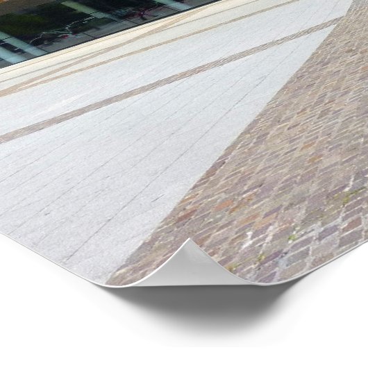 ウェールズ,カーディフ,ミレニアムセンター ポスター (角)