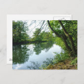 ウェールズ、カーディフ、リバー・タフ。 ポストカード (正面/裏面)