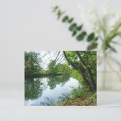 ウェールズ、カーディフ、リバー・タフ。 ポストカード (スタンド正面)