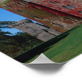 ウェールズ，グウィネッド，ペンライン城2 ポスター (角)