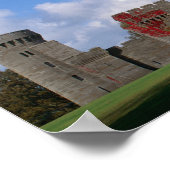 ウェールズ，グウィネッド，ペンリン城3 ポスター (角)