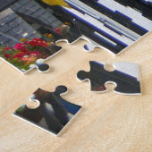 ウェールズ,コウィー通りと城 ジグソーパズル (側面)