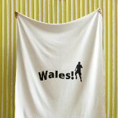 ウェールズ・サッカー フリースブランケット