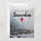 ウェールズ スノドン 風景 ウェールズの小川 ポストカード (正面/裏面)