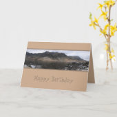 ウェールズ，スノードニア， Cwm Idwal Walk カード (黄色い花)