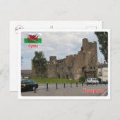 ウェールズ – スワンシー –  ポストカード (正面/裏面)