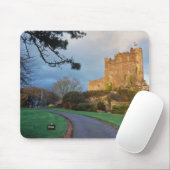 ウェールズ-セント近くの民間のウェルズ城 マウスパッド (マウス)