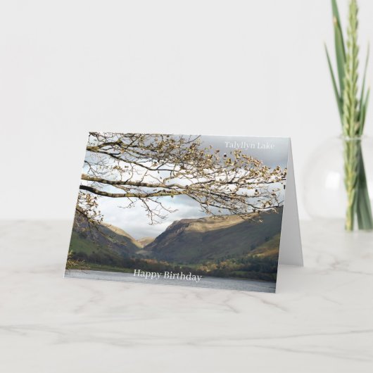 ウェールズ・タリリンの眺め カード (正面)