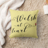 ウェールズ,ハートスロークッションでウェールズ クッション (ブランケット)