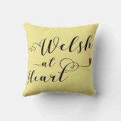 ウェールズ,ハートスロークッションでウェールズ クッション (裏面)