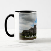 ウェールズ、ペムブローク城、ペムブローク城 マグカップ (左)