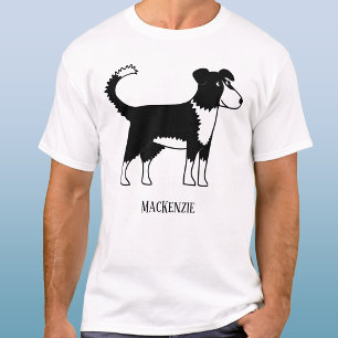 ウェールズ・ボーダー・コリー・シープドッグ オーダーメイド Tシャツ