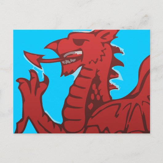 ウェールズ ポストカード (正面)