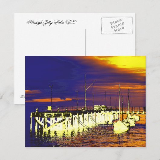 ウェールズ ポストカード (正面/裏面)