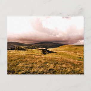 ウェールズ，マウンテンビュー ポストカード