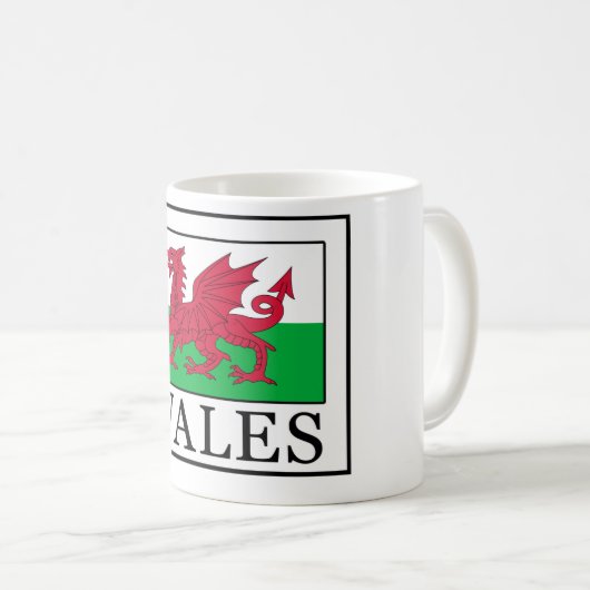 ウェールズ・マグ コーヒーマグカップ (正面右)