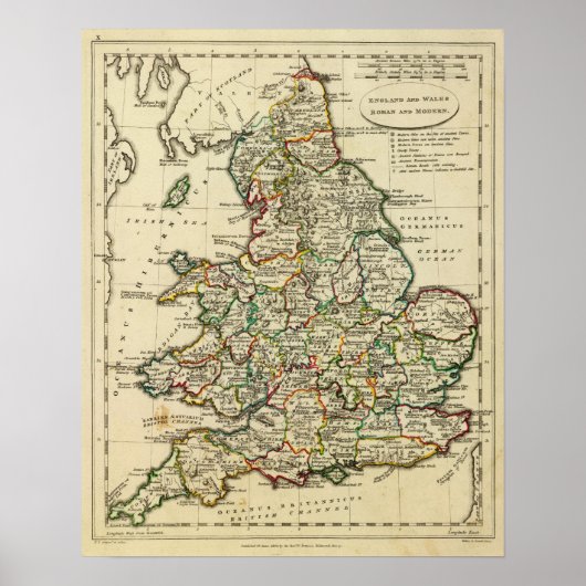 ウェールズ・ローマンモダンイギリス ポスター (正面)