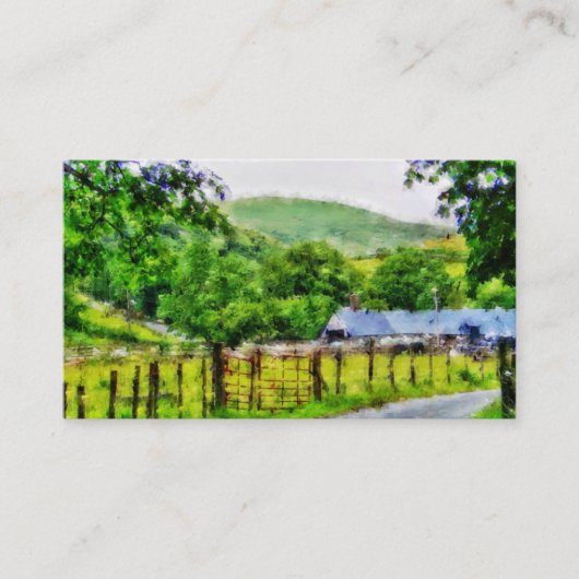 ウェールズ 名刺 (正面)