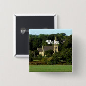 ウェールズ 缶バッジ (正面&裏面)